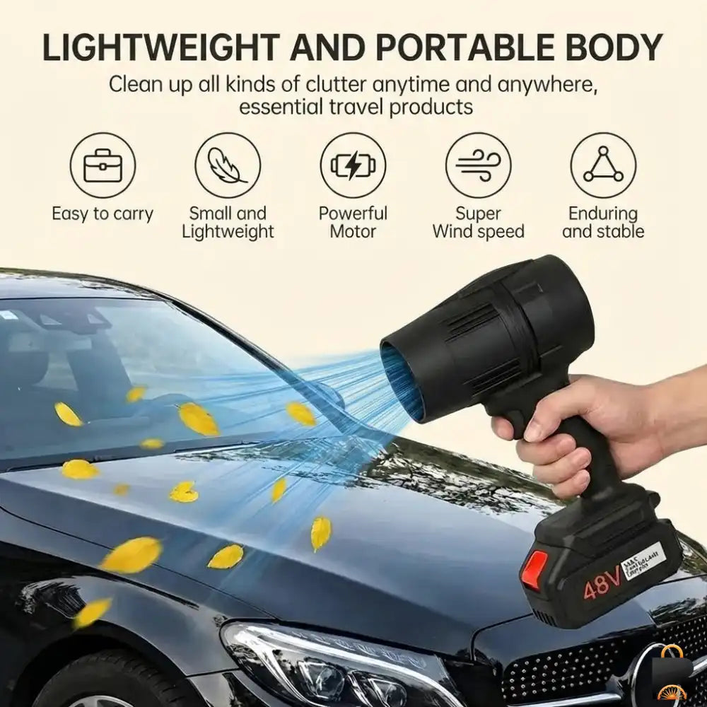 Bharatrad™ Cordless Car & Home Air Blower (20000 RPM)